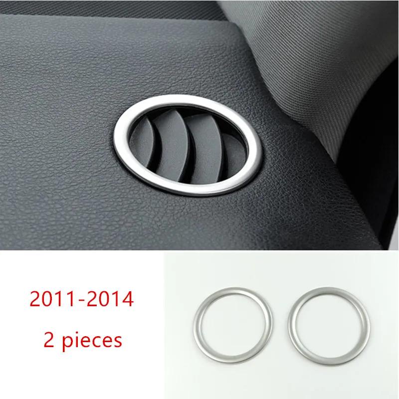 Car Styling For Mercedes Benz C Class W204 Console CD Panel Air Conditioner Vents Frame Cover Trim Decoration Sticker