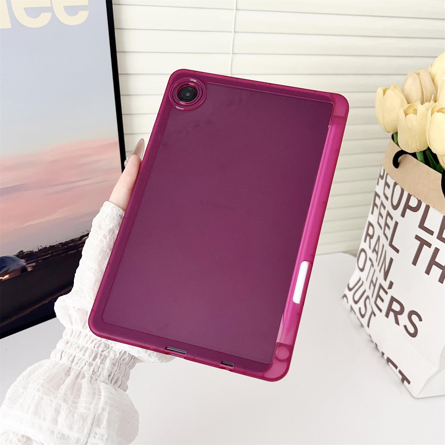 

Для Samsung Galaxy Tab A9 Чохол Прозорий ТПУ Протиударний Чохол для Планшета з Тримачем для Олівця E