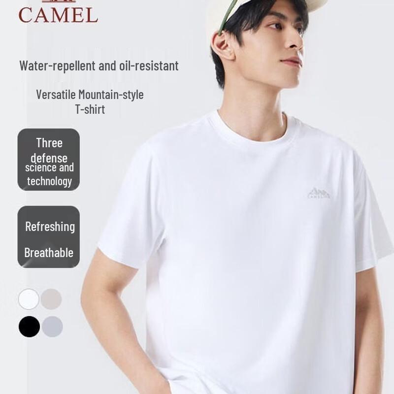 CAMEL Men s Crew Neck T-Shirt L
