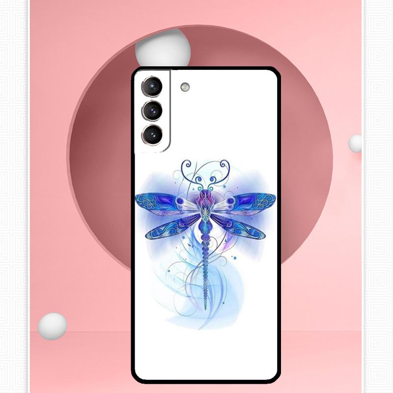 Dragonfly Case For Samsung Galaxy S25 Ultra S25 FE S20 S21 S22 S23 Plus S9 S10 S24 Ultra Cover Funda