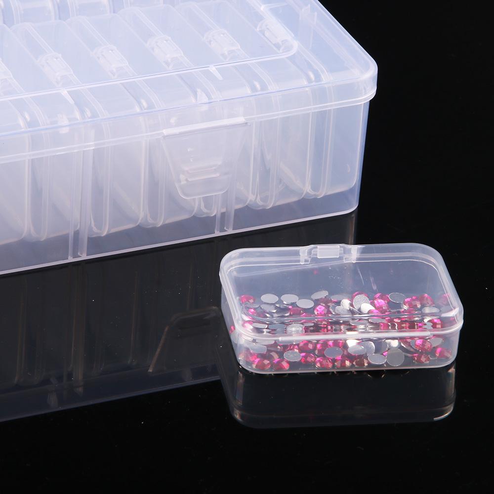 Large 26 Slots Diamond Embroidery Box Diamond Painting Cross Stitch Tools Accessory Boxes Case Useful Storage Dismountable