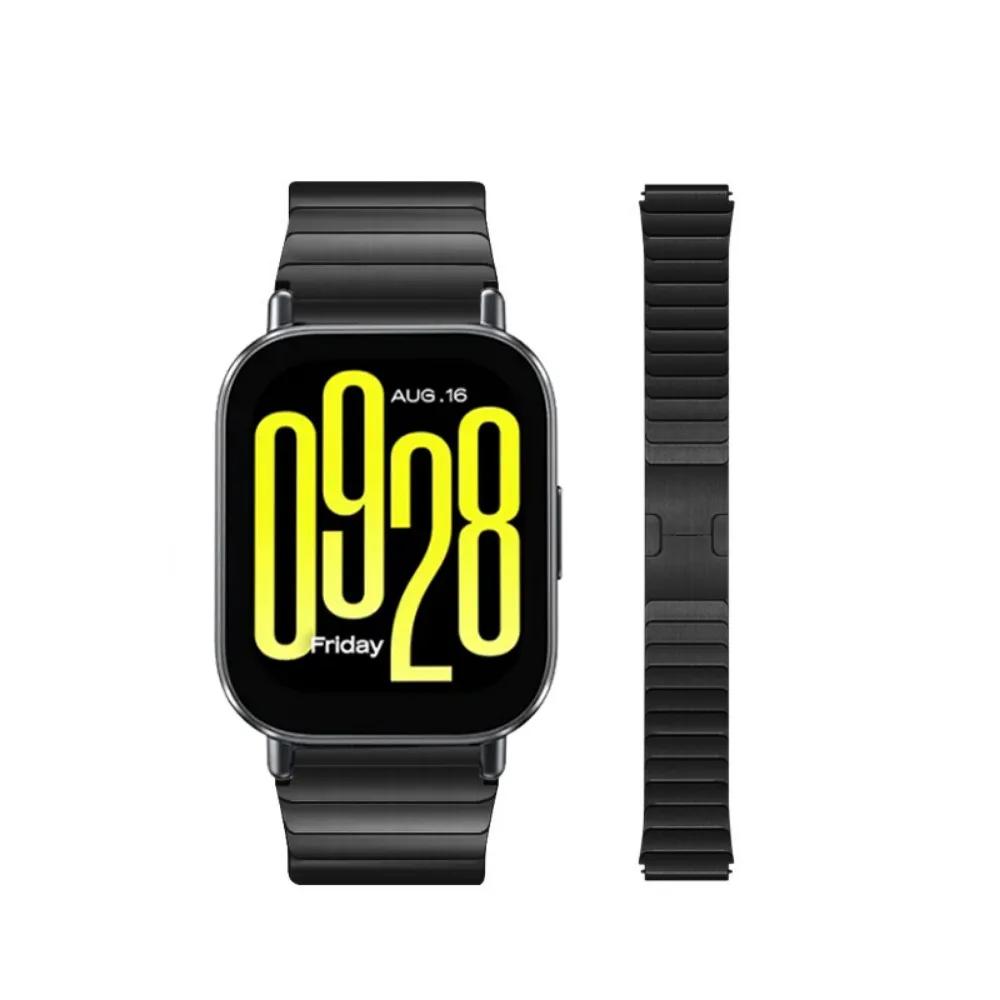 Metal Link Bracelet Strap for Redmi Watch 5 Active Stainless steel Replaceable Wristband for Redmi Watch 5 Lite Belt Accessories