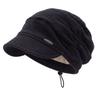 Ear Protection Visor Beanie Hat Oversized Fit Warm Winter Hats Soft Slouchy Beanie Hat  For Women