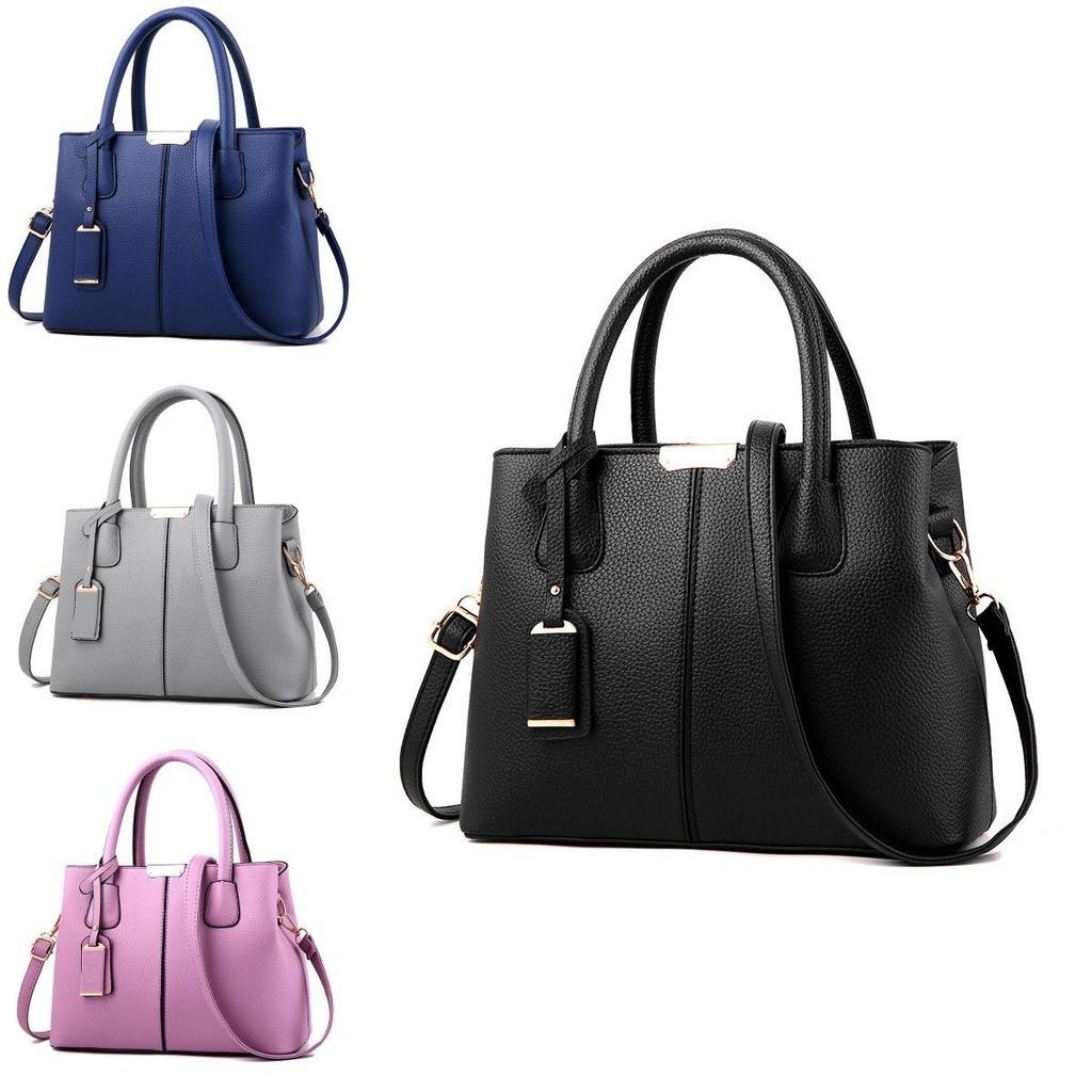 Europäischer und amerikanischer Stil 2023 Neue Mode Litschi-Muster Damenhandtasche