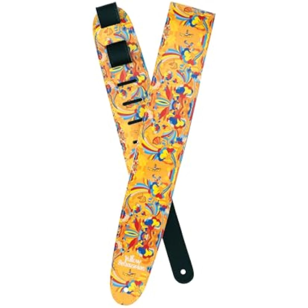 D'Addario Daddario Guitar Strap The Beatles Yellow Submarine 55th Anniversary Strap Collection Vi...