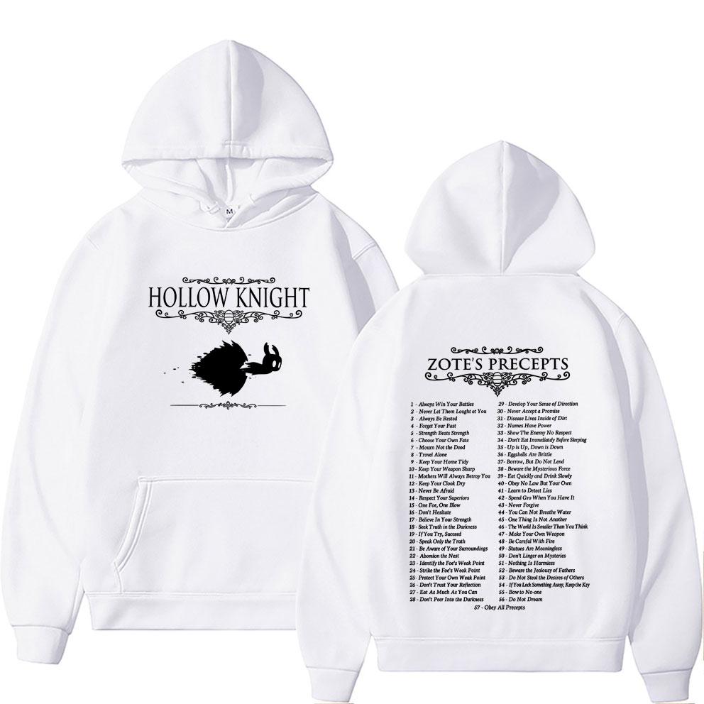 Hra Hollow Knight Mikina s oboustranným potiskem Pánská Dámská Módní Ležérní Pulovr Mikiny Pánská Vintage Nadměrná Unisex Mikiny Streetwear