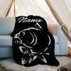 Personalized Custom Name Blanket - Nash Logo Print Design,Blanket for Sofa,Bed,Travel,Camping - Soft and Warm, Great Gift