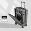 OKD Front-Opening Smart Luggage with USB Charge