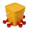 Automatic Chicken Waterer Cup with 12L Handheld Barrel Poultry Drinking Equipemnt for Goose Duck