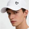 Love Heart Sunshade Sun Hat Adjustable Snapback Hat Simple Ponytail Baseball Cap  Camping