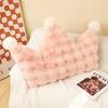 Modern Minimalist Geometric Heart Shape Throw Pillow With Plush Cover For Home Decor