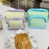 Women High Beauty Value Ins Cream Toast Cosmetic Bag Girls' Heart Portable Wash Gargle Handbag