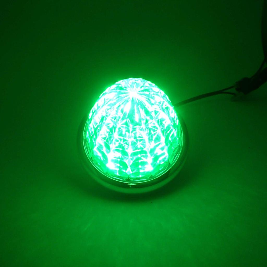 Customize 24V Truck LED Marker Lamp Side Marker 8 Sides Crystal Cut 16 LED
