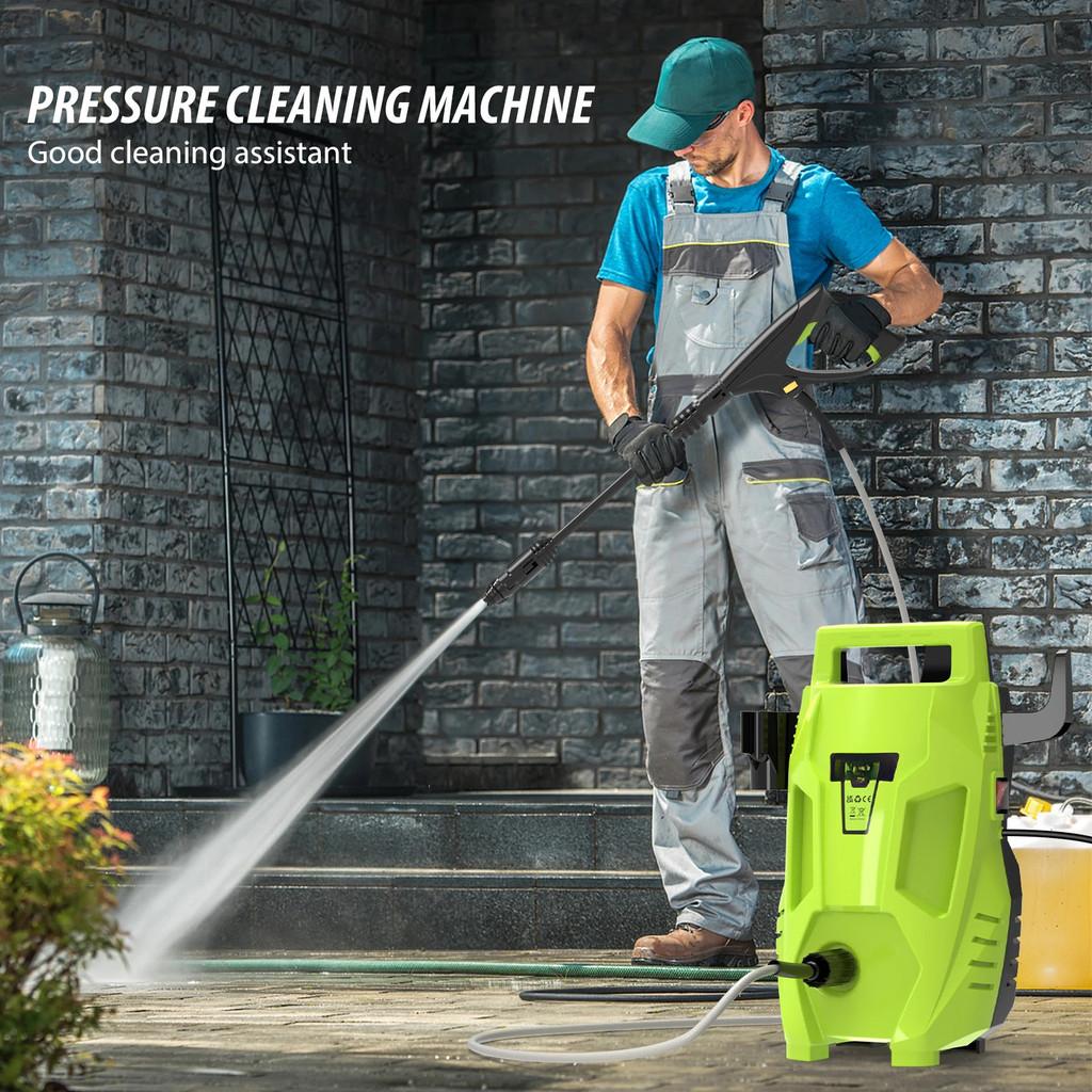 5000W Elektrický vysokotlaký čistič 350Bar/5000PSI Power Jet Wash Čistič teras a aut 5L/min Elektrický vysokotlaký čisticí stroj