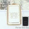 Car Key Case Cover 4 Button For Renault Koleos Kadjar Megane Talisman Captur Espace Clio - Tpu Keyring Car Accessories
