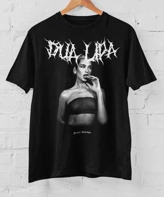 Dua Lipa Nostalgia Heavy Metal Parody  Reprint Unisex S-4XL Unisex T-Shirt