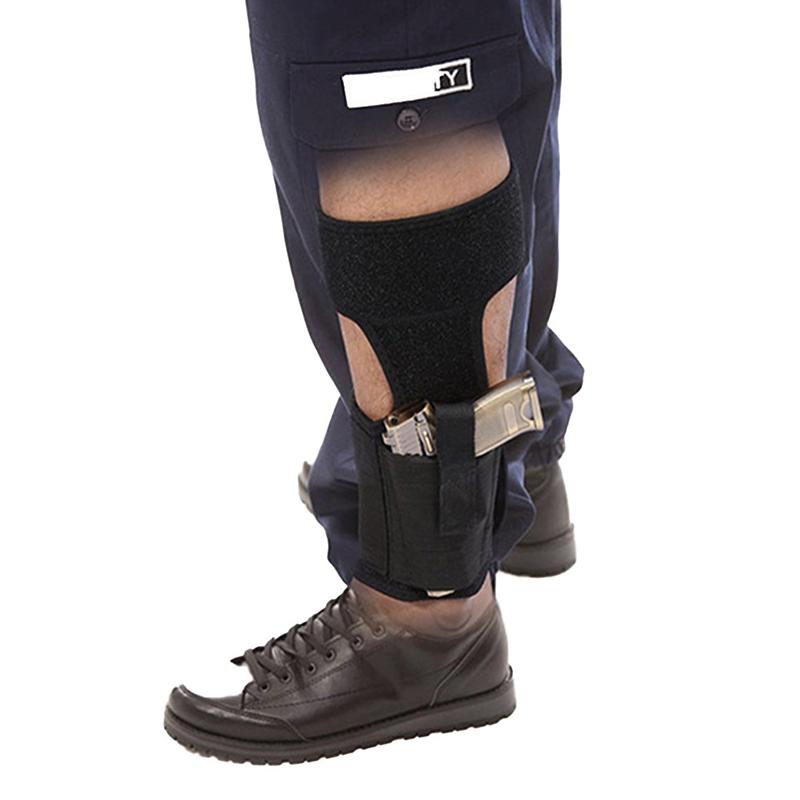 Tactical Ankle Holster Military Drop Leg Gun Holder For Right Left Hand Concealed Elastic Pistol Bag Hunting Accssories Pouch