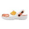 White Printed EVA Clogs for Women Men Lightweight Flexible Slip On Casual Footwear Soft Sole Summer Sandals Daily Comfort
