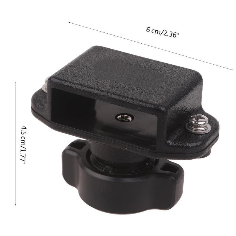 Car Mount Holder Universal Car Mount Accessory for Walkie Talkie Devices Easy Installation Suction Cup Mount for Vehicle