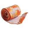 Thanksgiving Ribbon Autumn Harvest Overlock Ribbon Pumpkin