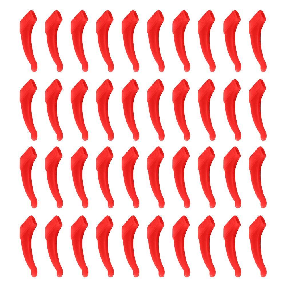 20Pairs Comfortable Silicone Glasses Ear Hooks Anti-slip Anti-fall Eyewear Holder Sunglasses Accessories Grip Men