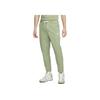 Solid Color Logo Drawstring Sweatpants Men Bottoms Matcha DX0625-386