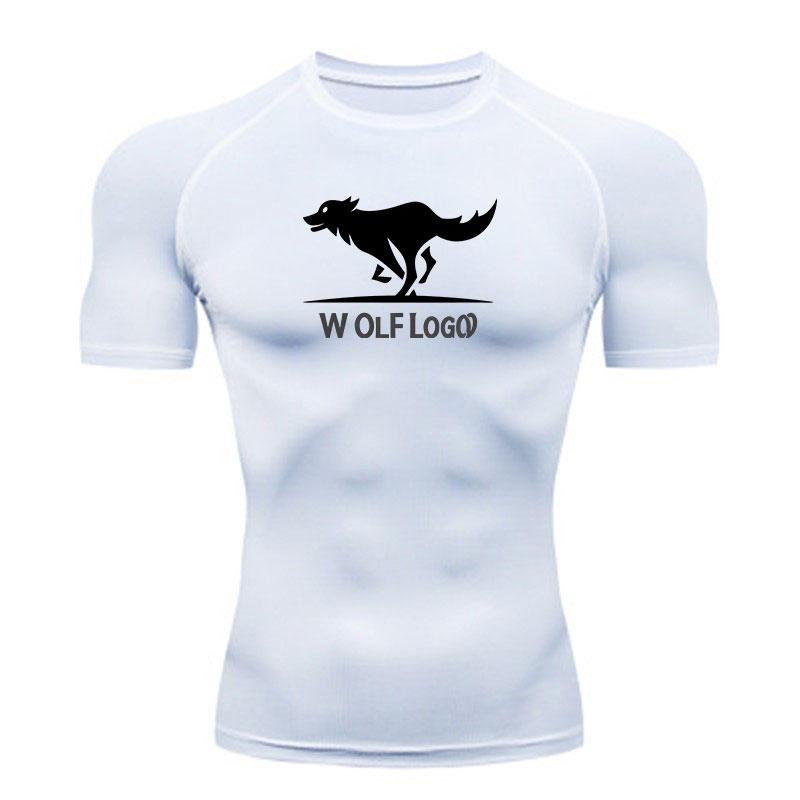 Men's Compression Athletic T-Shirt, Quick Dry Breathable Run