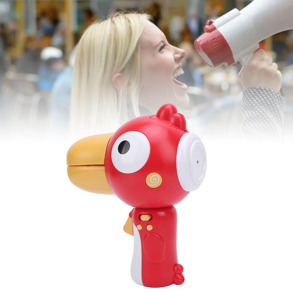 Voice Changer Cartoon Bird Voice Changing Device for Boys Girls Electric Megaphone Bullhorn with 3 Different Voice Effects Fun Outdoor Toy