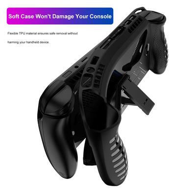 Pour Coque de Protection TPU ROG Anti-chute Coque de Manette de Jeu avec Béquille Coque de Console de Jeu pour ROG XBOX Ally/ROG XBOX Ally X