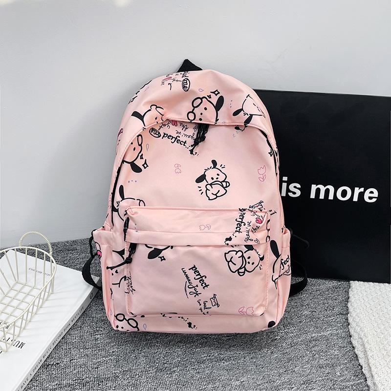 Schoolbag Backpack Women's Fashion Simple Mori School Junior High School Student School Bag Korean Edition Trend Graffiti Casual Backpack