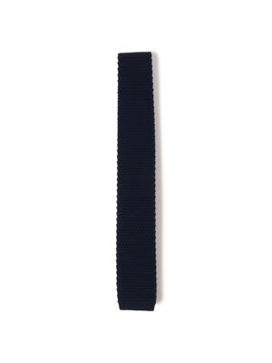 [BEAMS PLUS] Wool Knit Tie Solid Men's NAVY FREE 38440160107