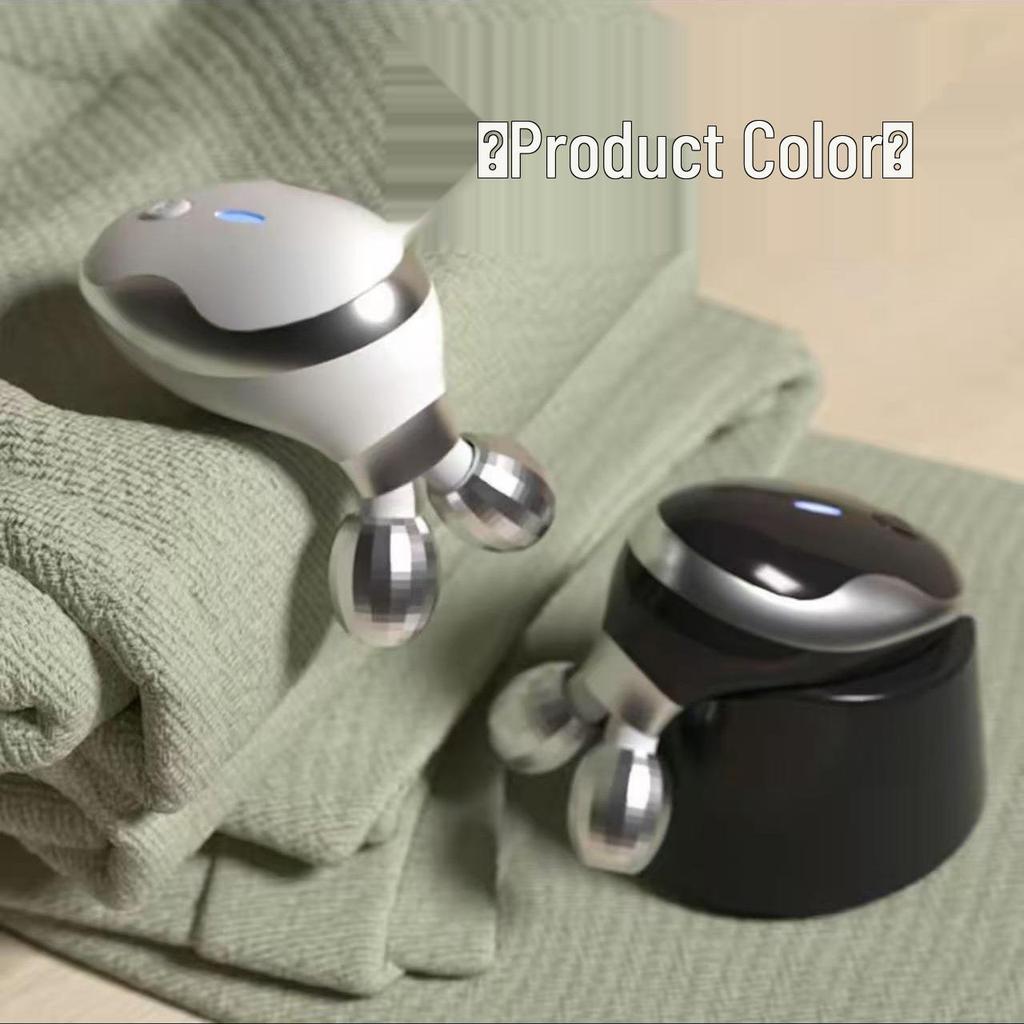 High-Frequency EMS Face Massager: Dual Ball Microcurrent Lifting Device