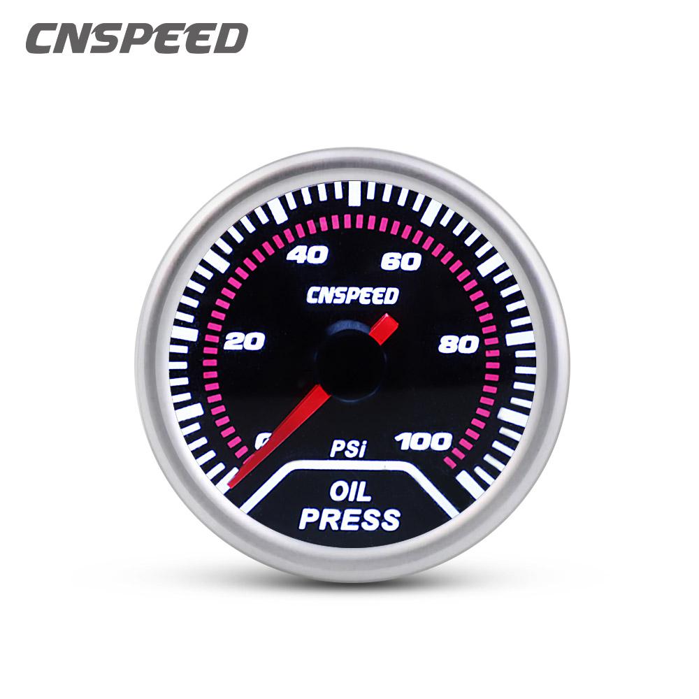 2" 52mm Car Turbo Boost Gauge Bar Psi Water Temperature Gauge Sensor Oil Temp Oil Press Meter Voltmeter Tachometer