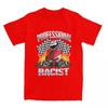 T-shirt Meme Racing Racist Professional Certificate Cotton Clothing Unisex Harajuku Short Sleeve Retro Style For Women