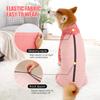 Hund Vierbeiniger Pyjama Haustier Hund Jumpsuit Anti-Haarausfall Baumwollkleidung Pyjama für Kleine Mittelgroße Große Hunde Haustierpflege Kleidung