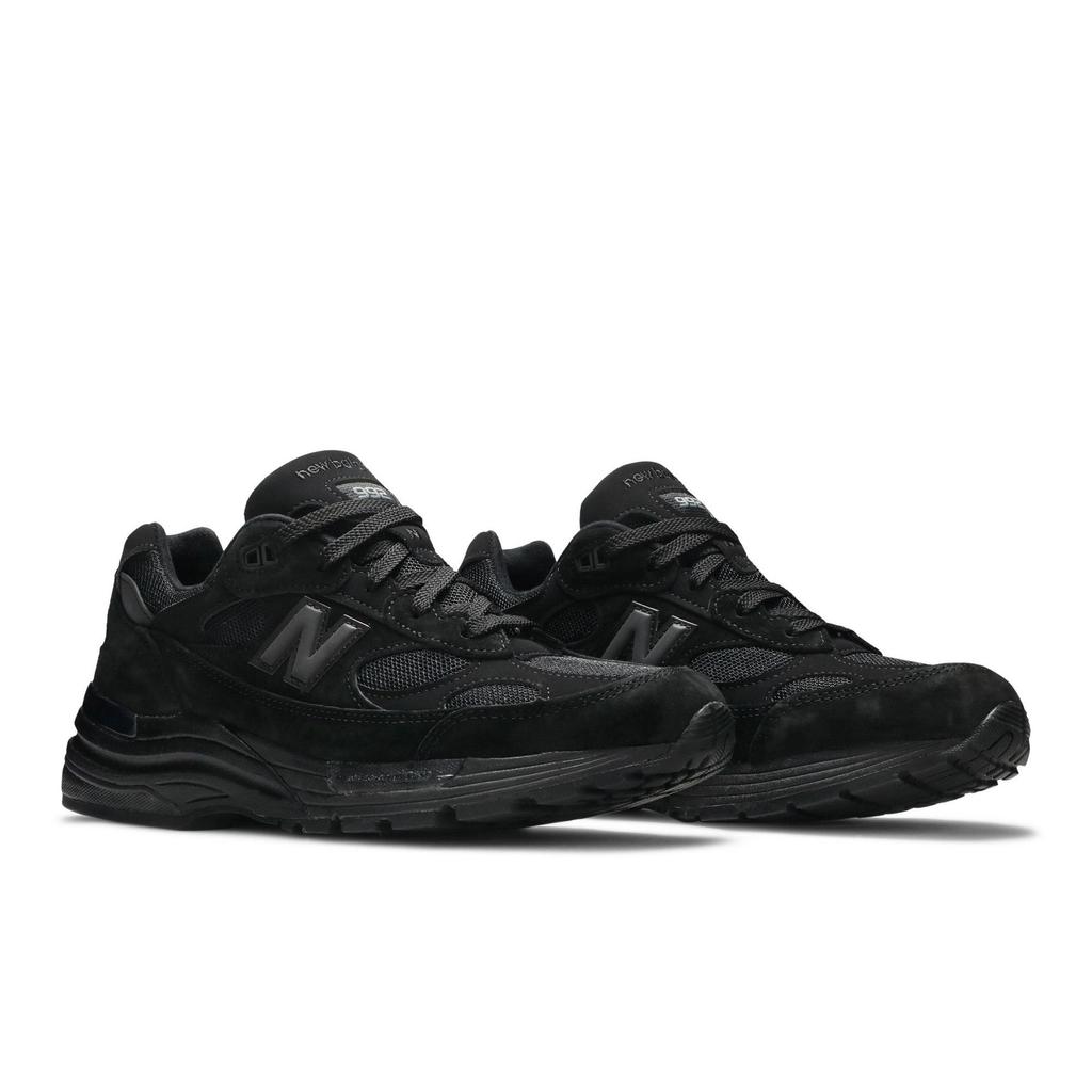 New Balance 992 Made in USA 'Triple Black' 2021 (Unisex) Black Running Shoes M992EA
