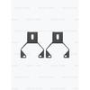 Fit For Royal Enfield "Interceptor & GT 650 Foglight Mount Set"