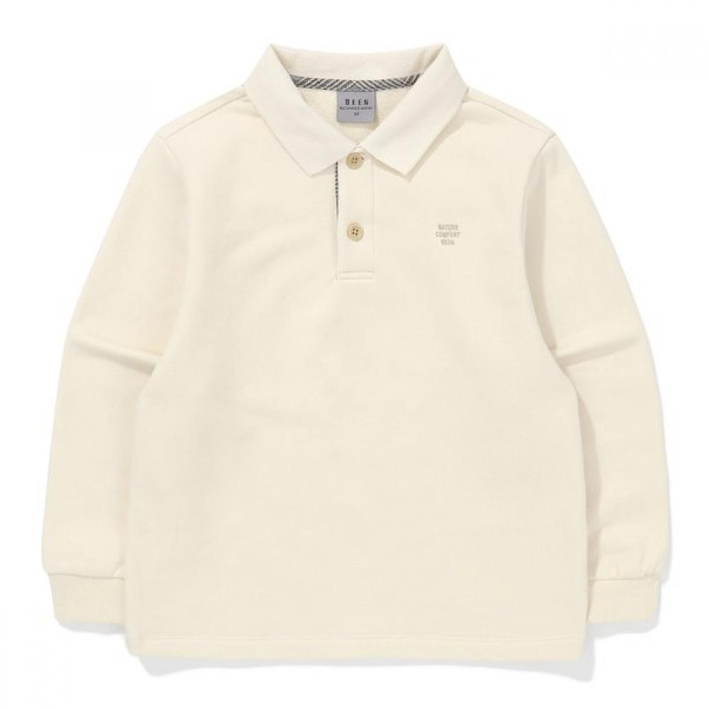 The Coffee Bean   Tea Leaf Ivory Yoko Collar T shirT ba11Ts01iv