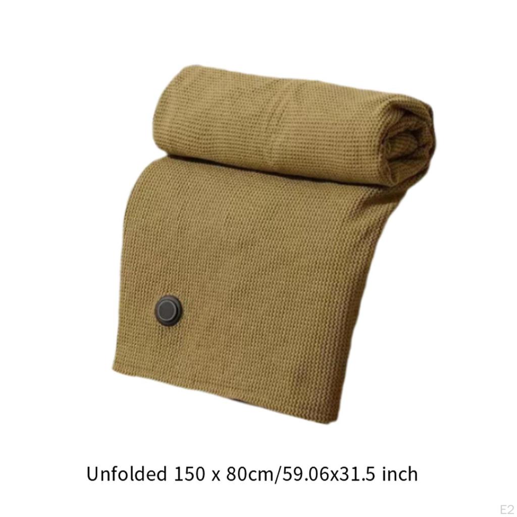 Beheizte Schal-Wraps Verstellbar Gestrickt für Frauen Winter Couch Zuhause