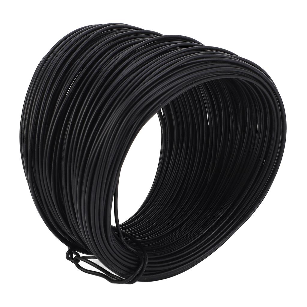 Electro Galvanized Iron Wire 0.9 40m Round Sturdy Flexible PVC Coated Binding Tie Wire