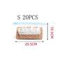 Multiple Sizes Food Dispenser Sealed Zipper Bag Food Environmental Protection Cling Film Bag Eco-friendly Reusable Transparent and Visible