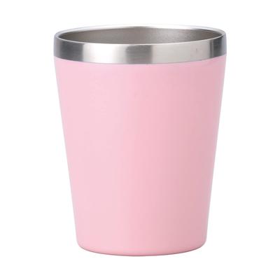Ogura Pottery Vacuum Insulated Stainless Steel Tumbler, 360ml, Double-walled, Keeps Hot or Cold, Perfect for Convenience Store Coffee, Pink, Approx.