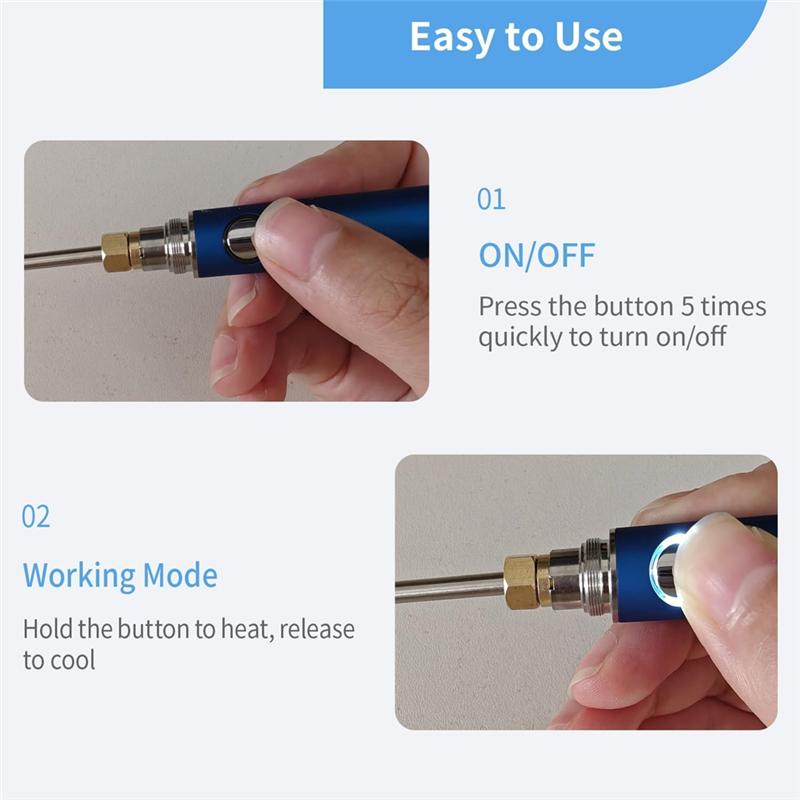 For Finishing Threads Ends Rechargeable Thread Zapper Tool Replaceable Tip For Craft Beading,Embroidery Leather Sewing