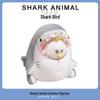 Cute Shark Transformation Plush Figurines - Net Celebrity Series Animal Dolls, Perfect for Qixi Birthday Gifts