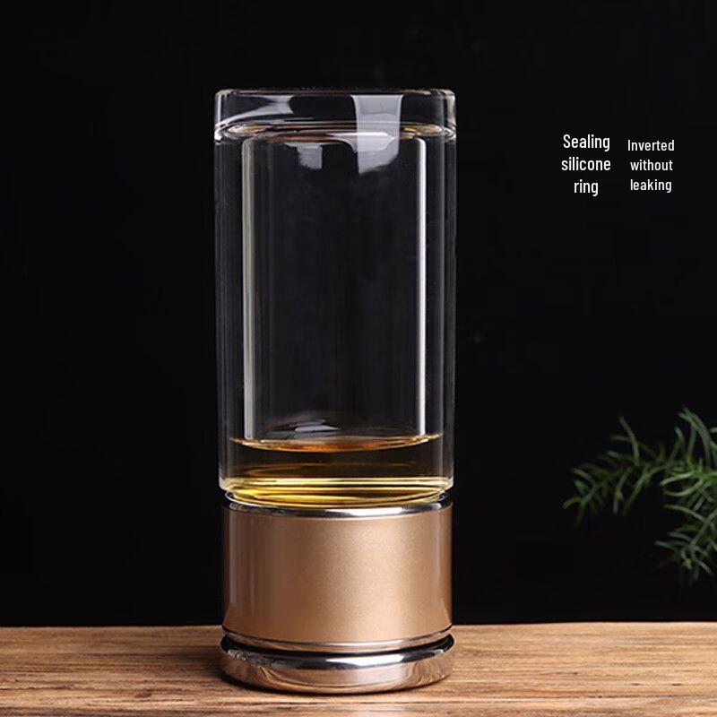 YingYinGuo Natural Crystal Tea Infuser Mug