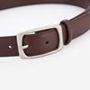 Women's 2024 Genuine Leather Belt - Versatile, Soft Cowhide Waistband for Jeans, Decorative Black.
