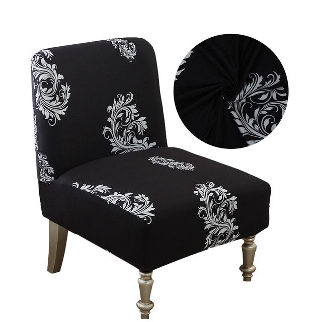 Housse de chaise d'appoint simple sans accoudoirs Housses de siège extensibles Housses de chaise de canapé bon marché Grandes housses de futon élastiques pour le salon Universal Size