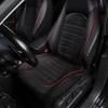 Universal PU Leather Car Seat Cover for Front Seats - All-Season, One-Piece Design