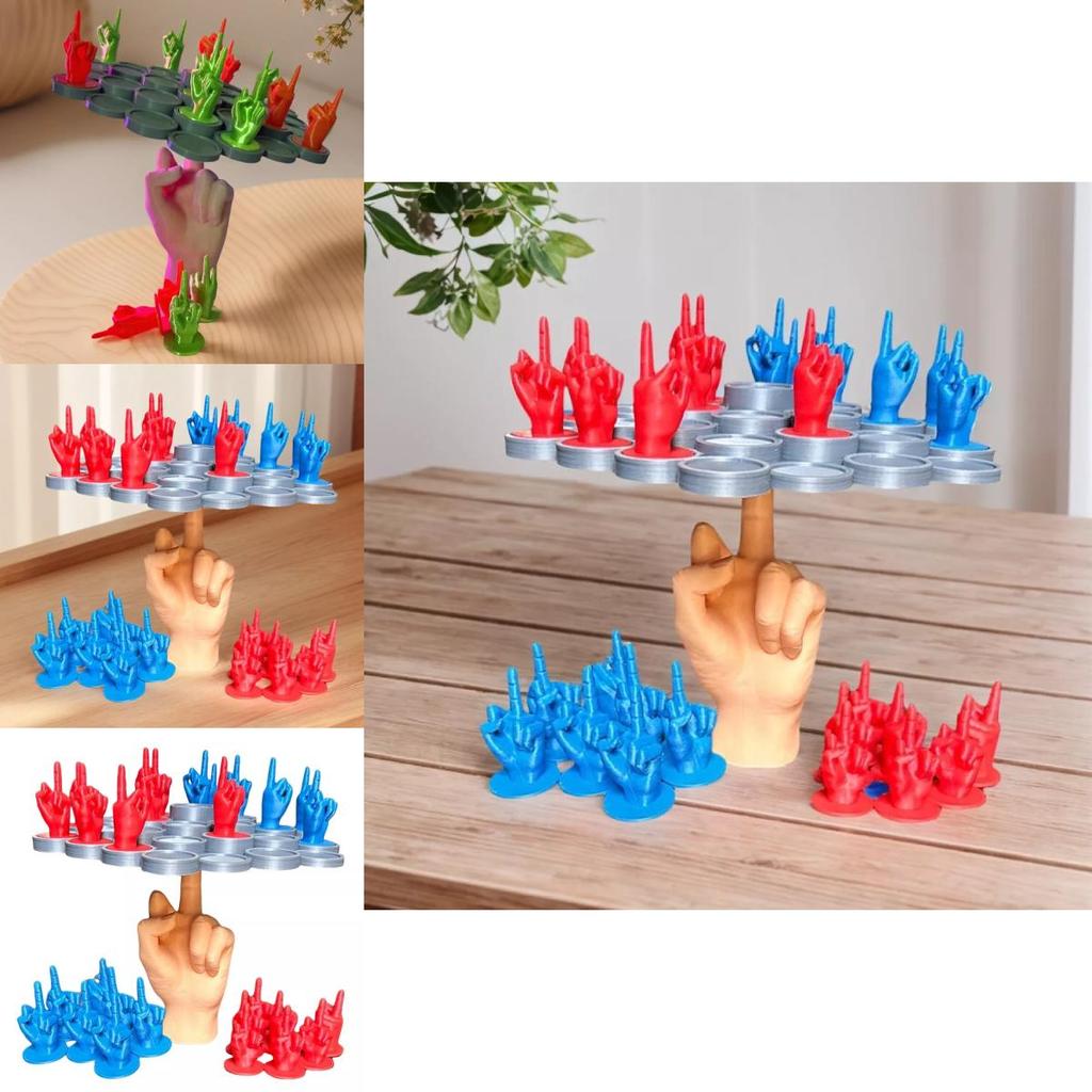Unique Middle Finger Balancing Gameq Interactive Board Game Perfect For All Ages