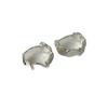 Su Chuang S925 Sterling Silver Round Disc Hoop Earrings: Luxury High-End Design with Fish Scale Backs, Versatile Earrings for Women